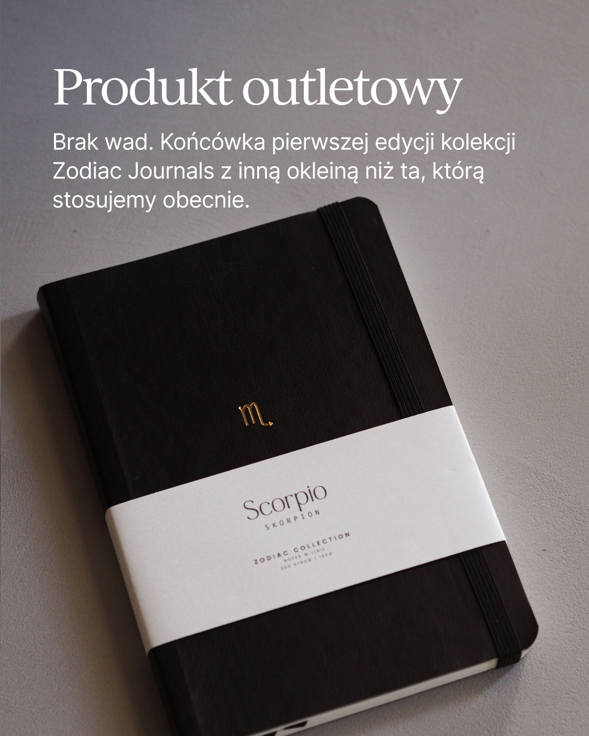 Notes w linie A5 - Zodiac Journal (SKORPION)