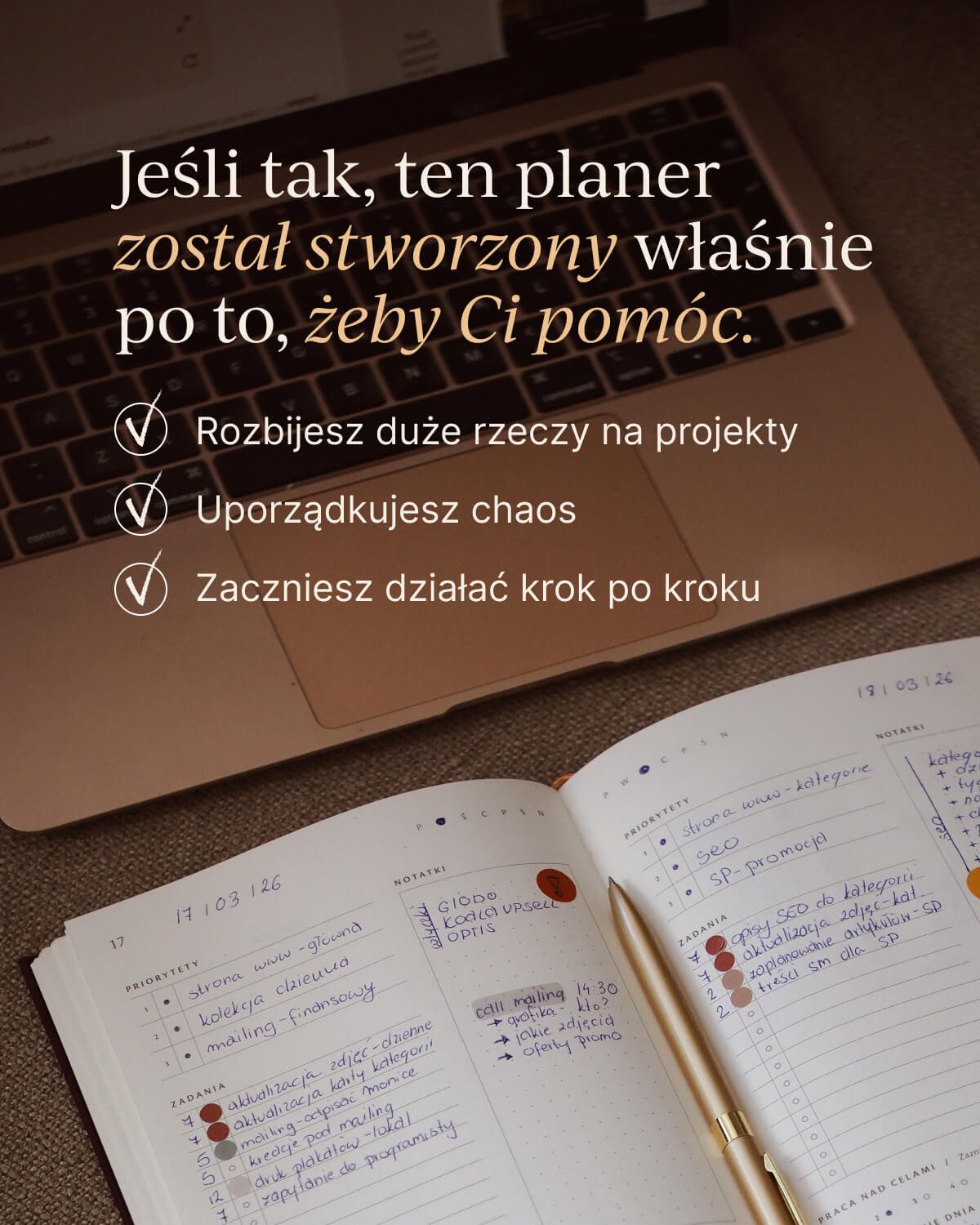 Planer produktywności SUCCESS PLANER