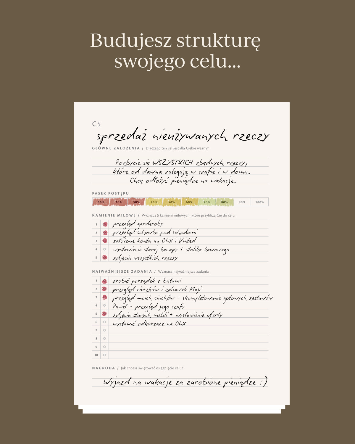 Planer produktywności SUCCESS PLANER
