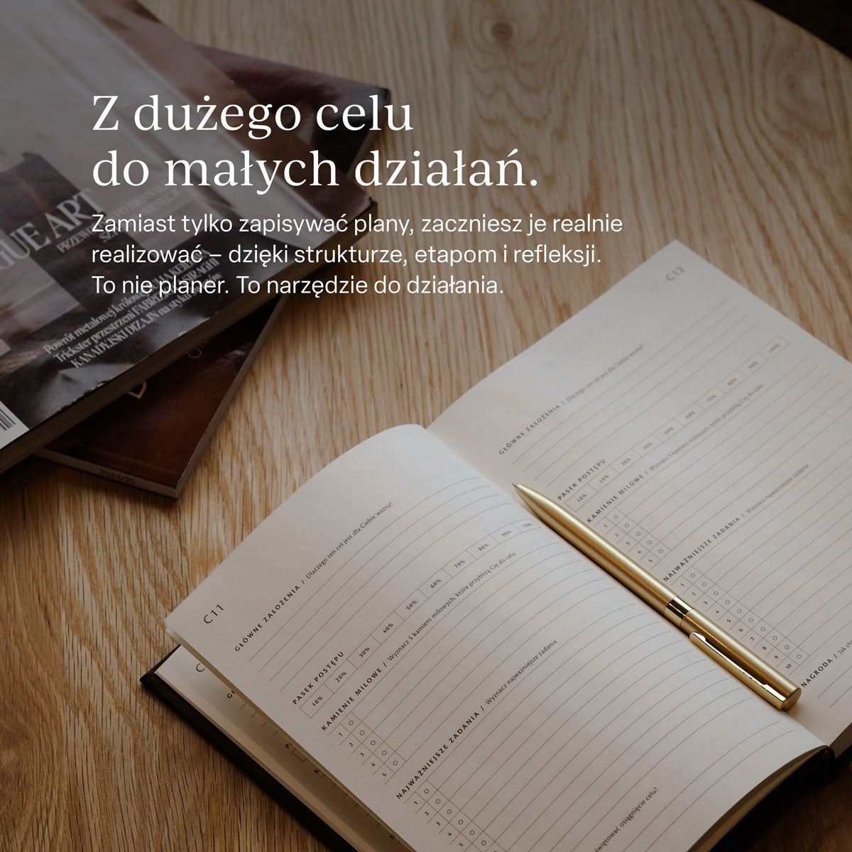 Planer biznesowy A5