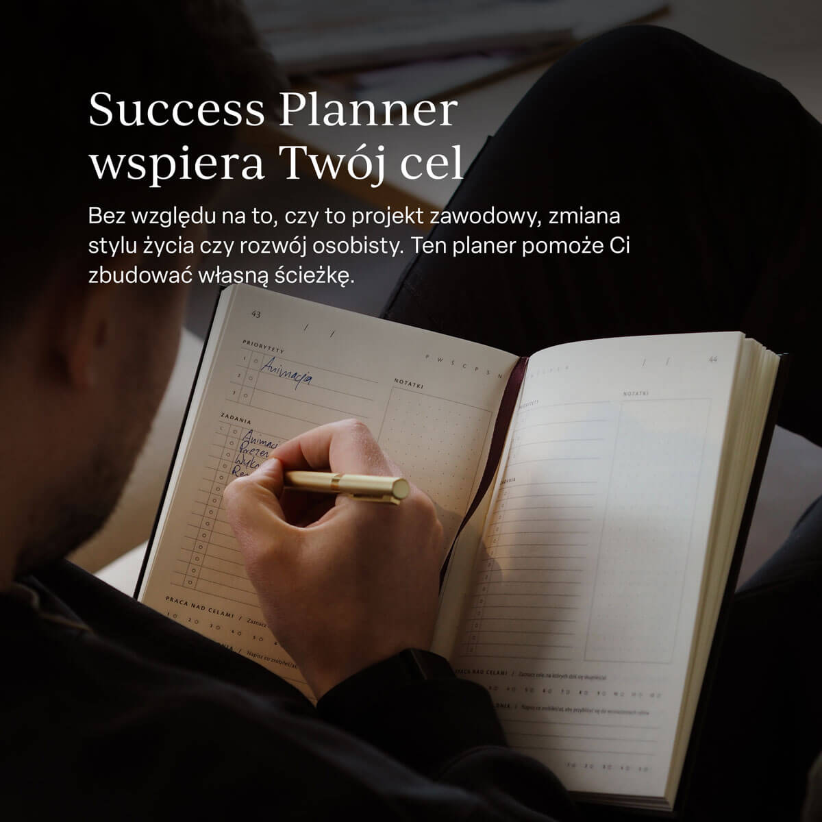 Planer tygodniowy realizacja celów