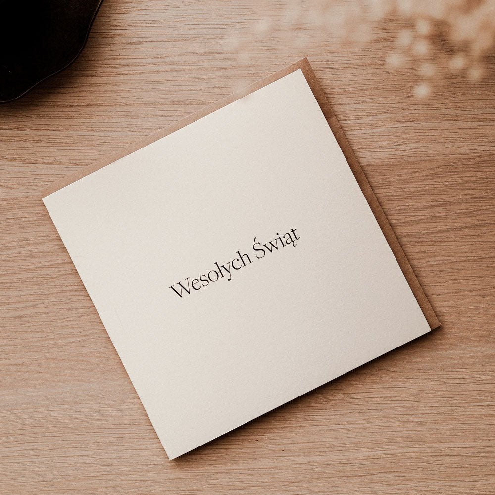 Kartka Wesołych Świąt