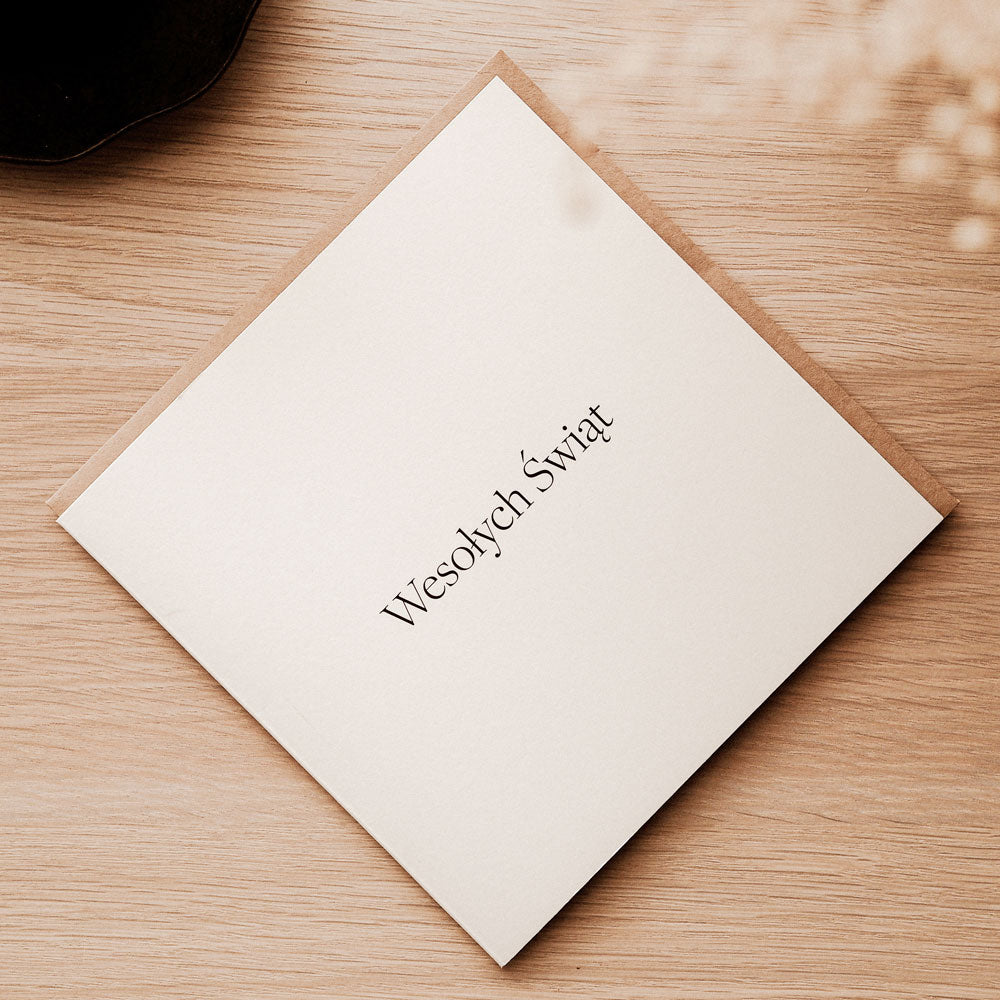 Kartka Wesołych Świąt