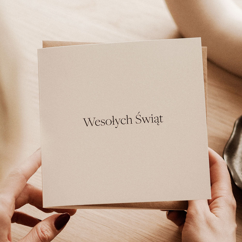 Kartka Wesołych Świąt