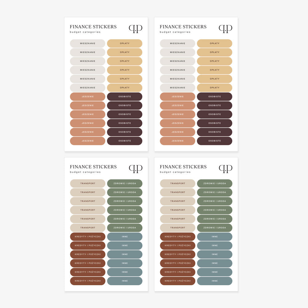 Zestaw z PLANEREM FINANSOWYM