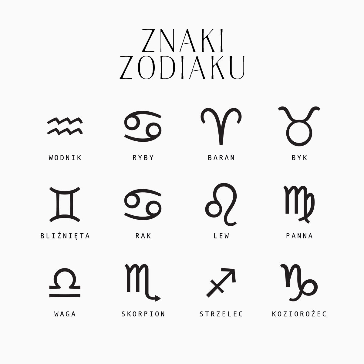 Notes w linie A5 - Zodiac Journal Collection