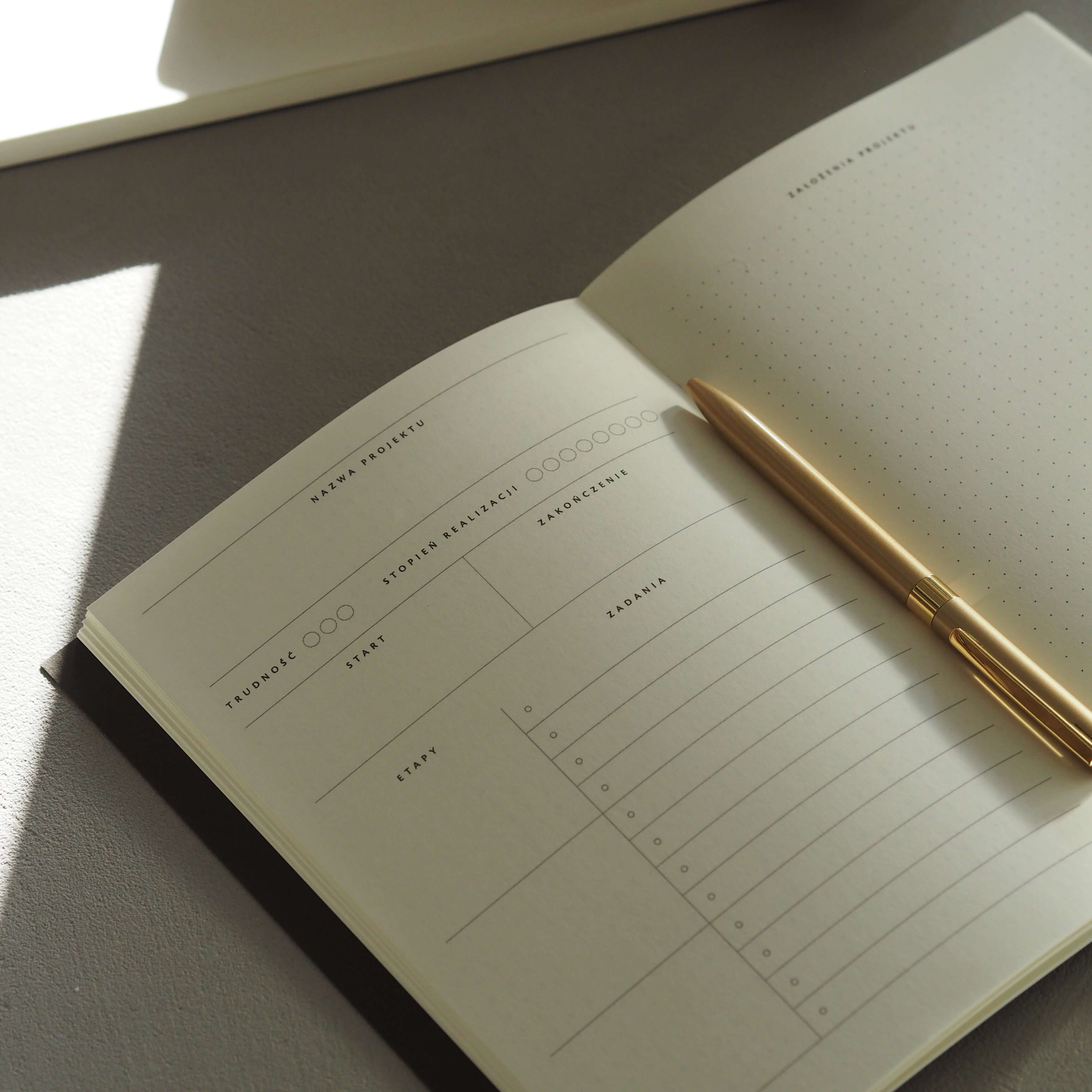 Projekt Planer A5 - RECYCLED COFFEE