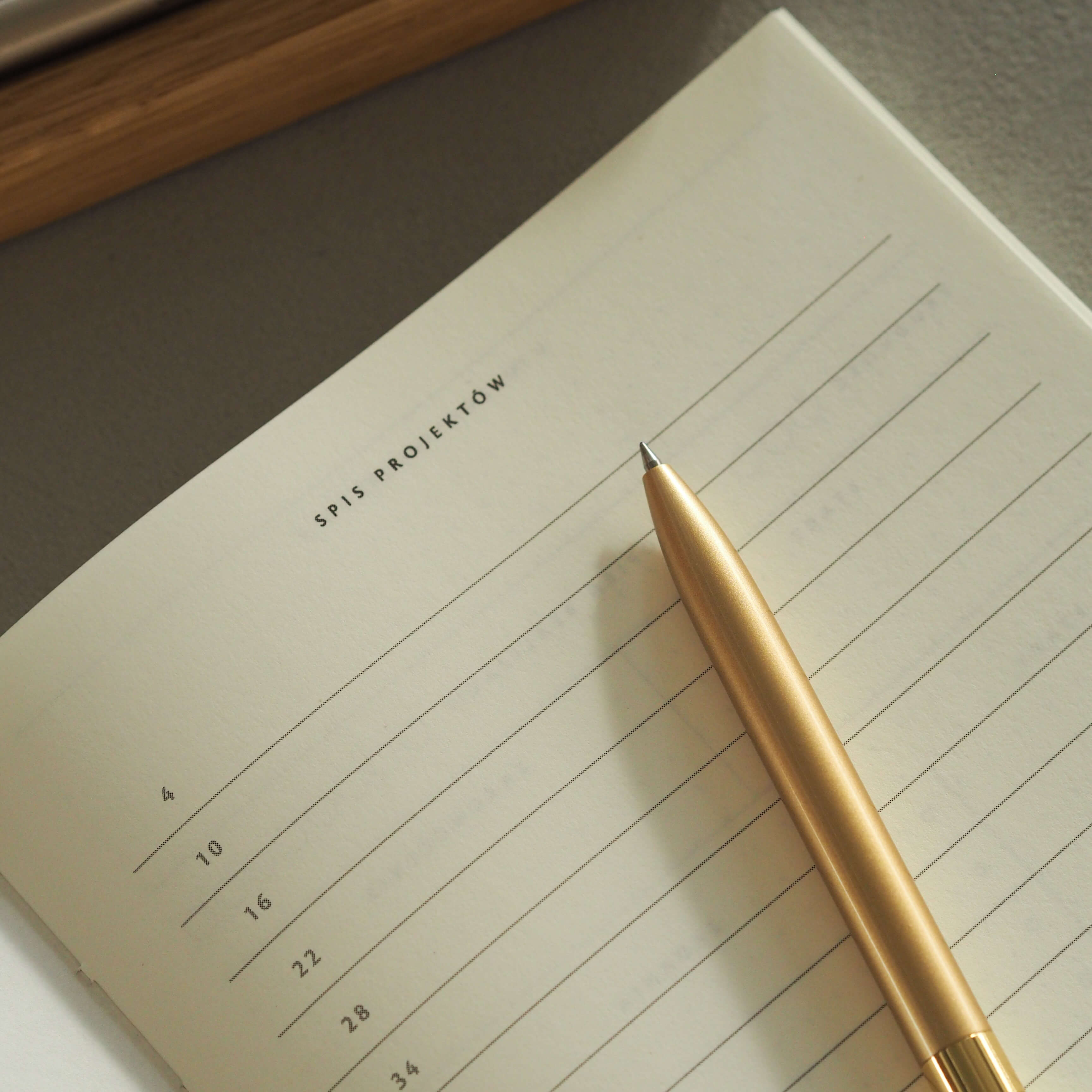 Projekt Planer A5 - RECYCLED COFFEE