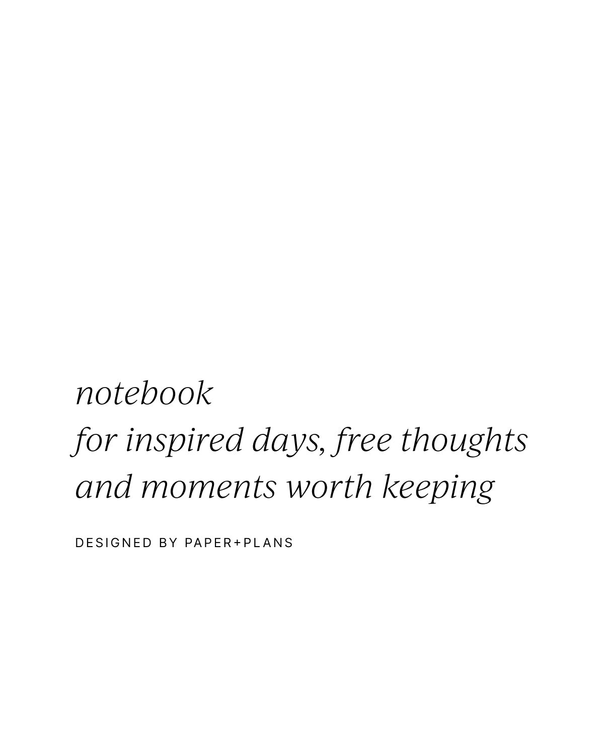 Notes w twardej oprawie A5 | MISTY BLUE
