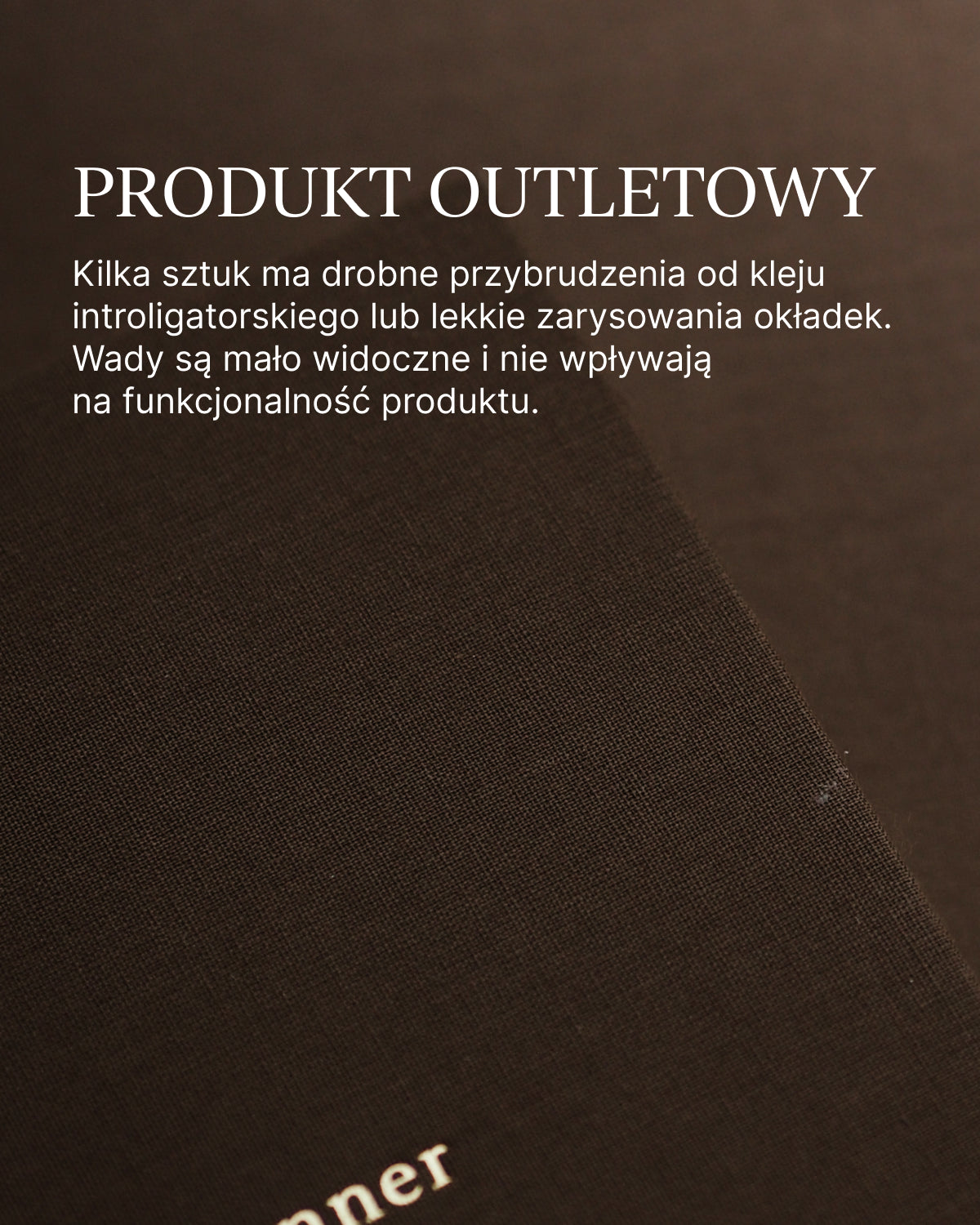 OUTLET - Kalendarz akademicki 2026/2027 - CHOCOLATE (mała niedoskonałość)