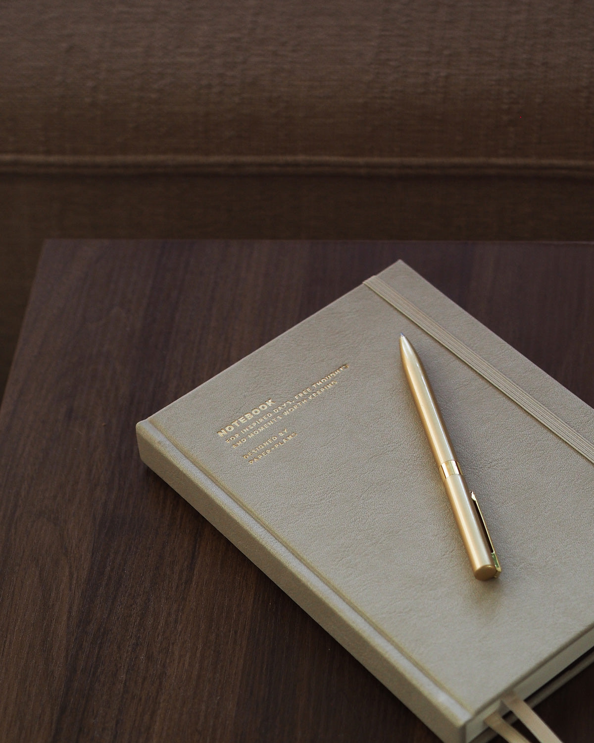 OUTLET - Notes w twardej oprawie A5 | SANDY BEIGE (mała niedoskonałość)