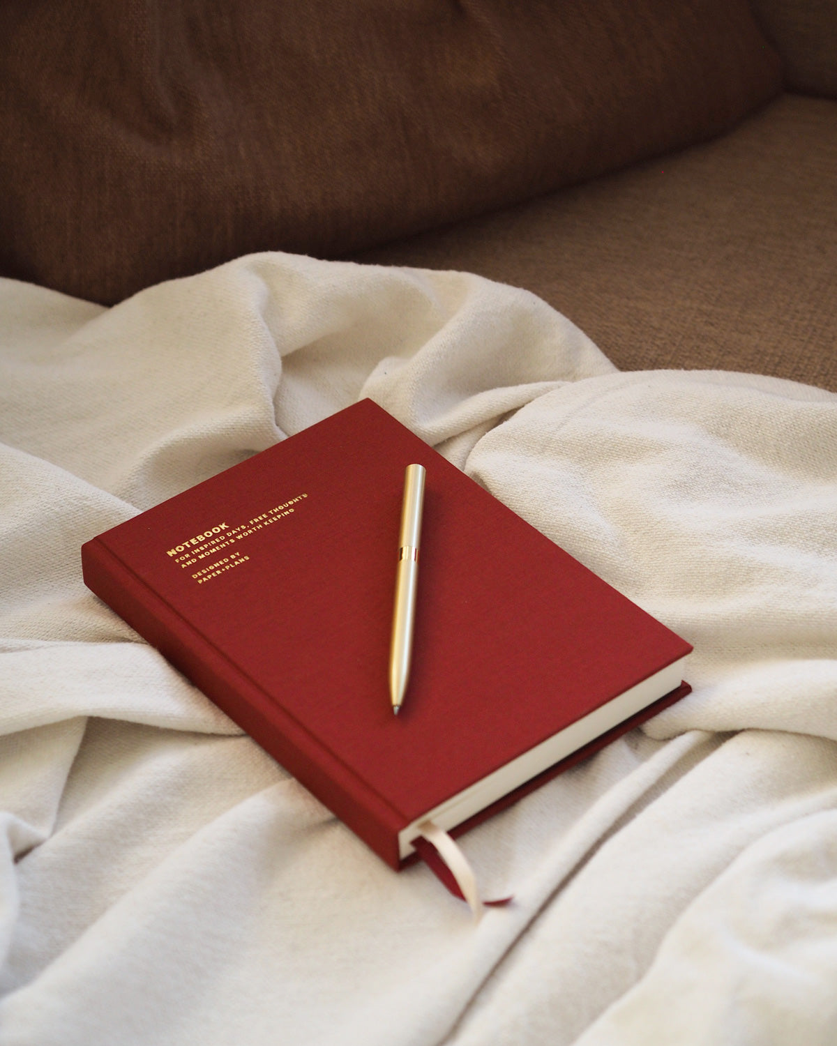 Notes w twardej oprawie A5 | RED VELVET