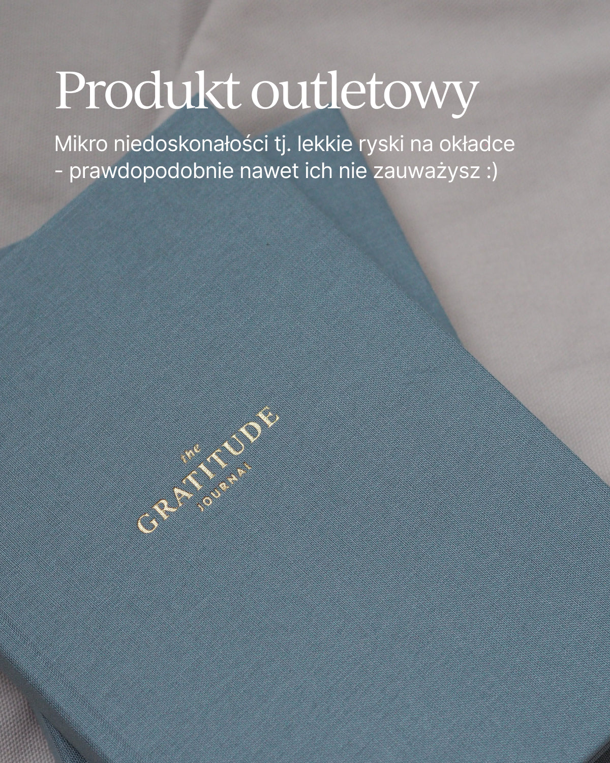 OUTLET - Dziennik wdzięczności GRATITUDE JOURNAL (mała niedoskonałość)