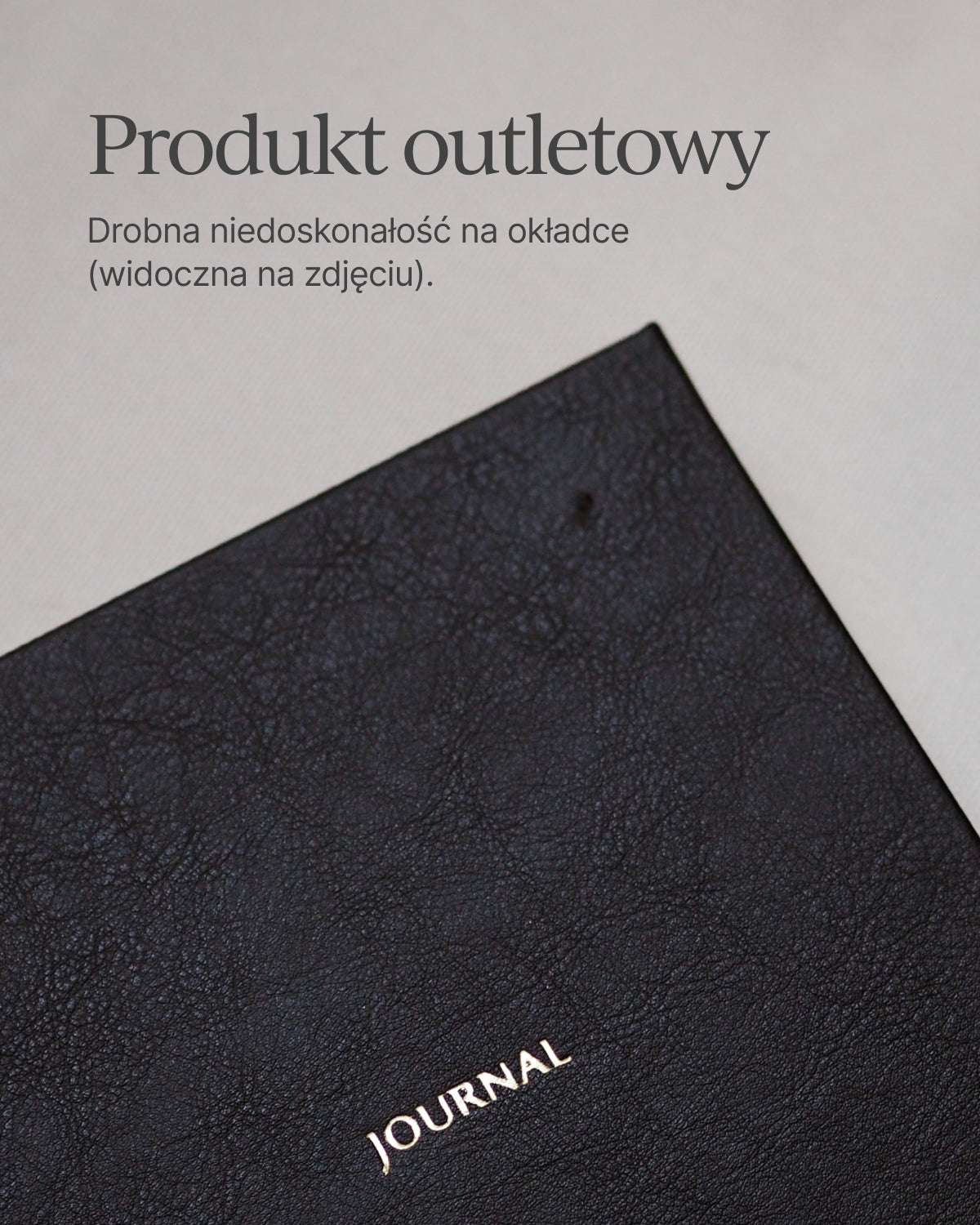 OUTLET - Planer dzienny BLACK JOURNAL (mała niedoskonałość)