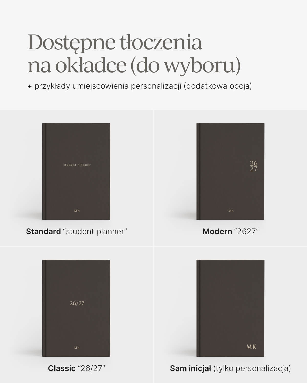 Kalendarz akademicki 2026/2027 - CHOCOLATE (przedsprzedaż)
