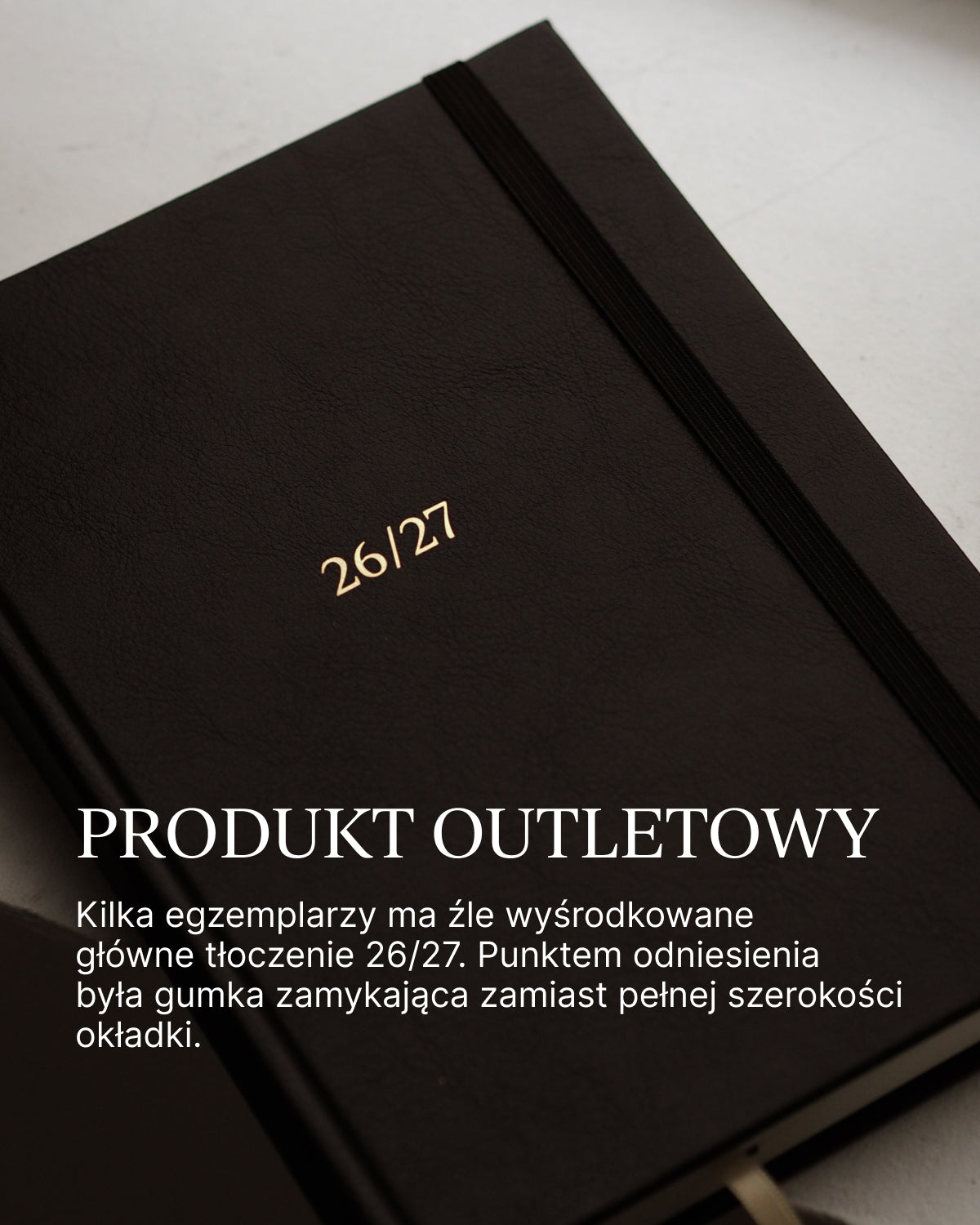 OUTLET - Kalendarz tygodniowy od września 2026/2027 - CLASSY BLACK