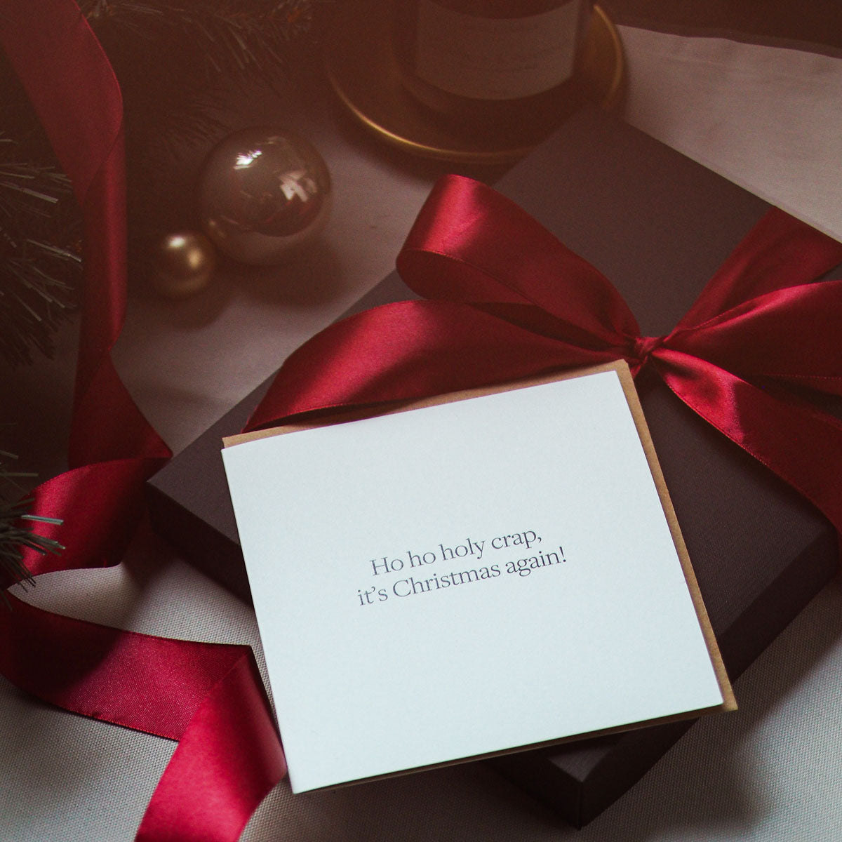 Kartka okolicznościowa IT'S CHRISTMAS AGAIN!
