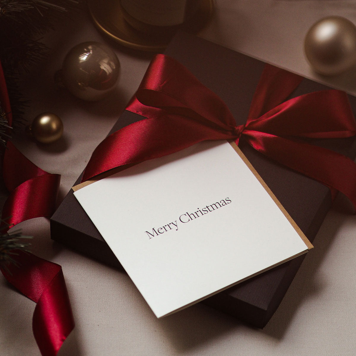 Kartka okolicznościowa MERRY CHRISTMAS