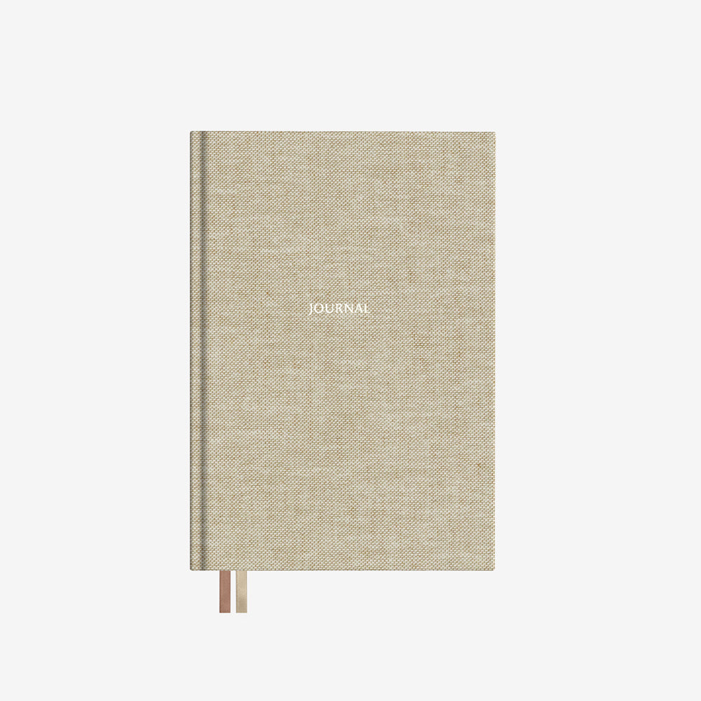 Planer w lnianej okładce LINEN JOURNAL