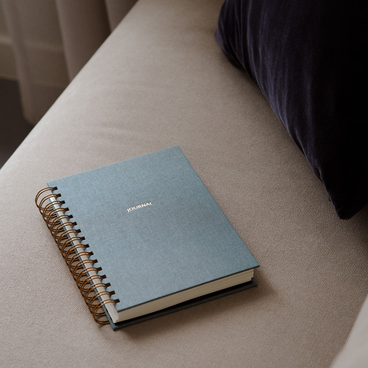 Planer tygodniowy na spirali MISTY BLUE