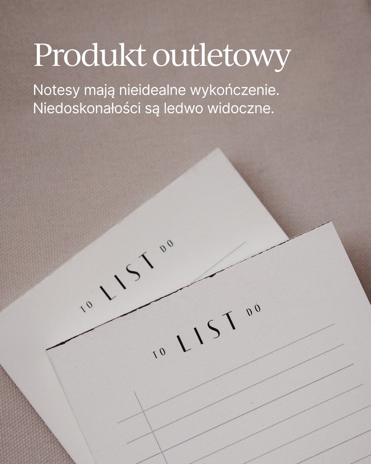 OUTLET - Notes w linie A6 TO DO LIST
