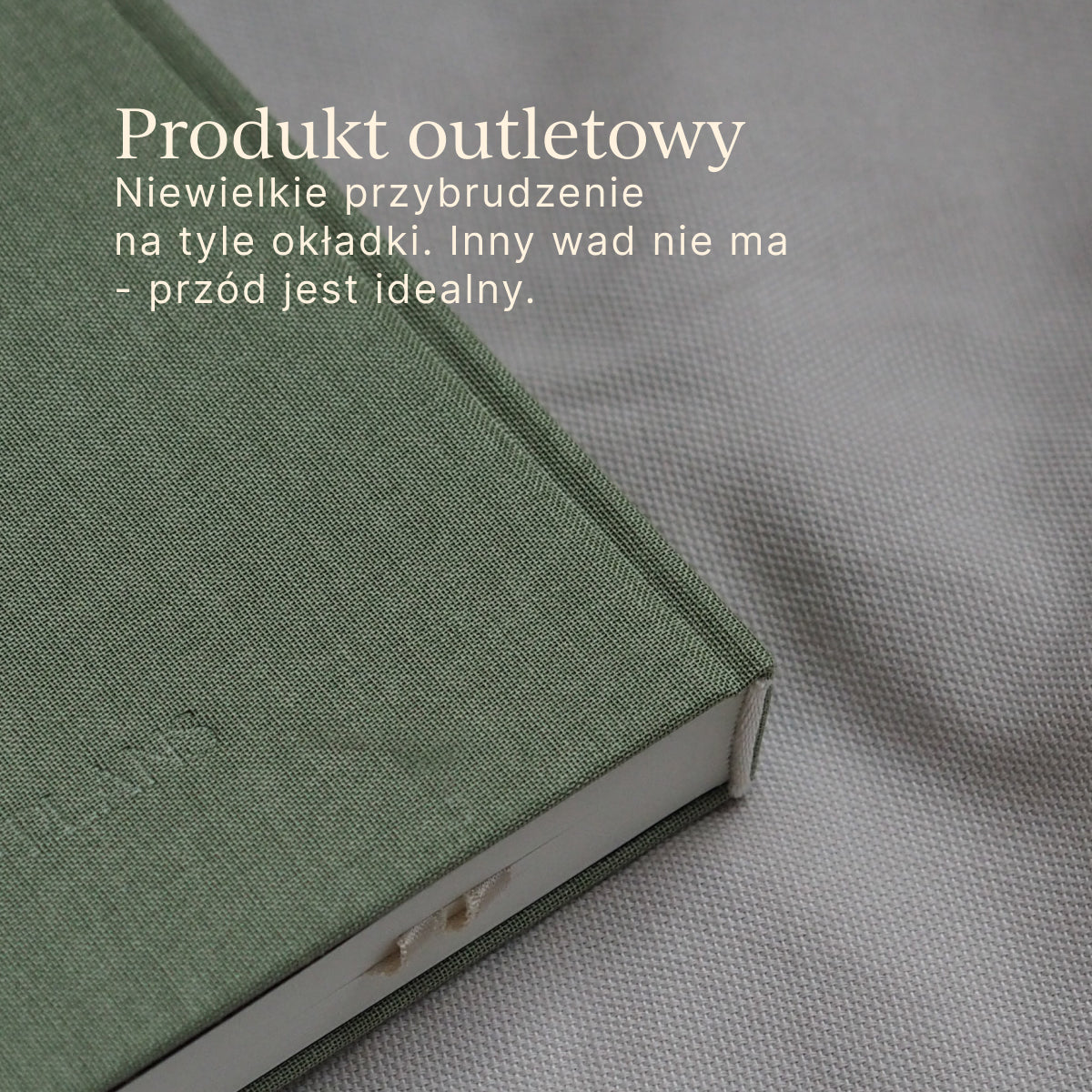OUTLET - Planer dzienny MATCHA LATTE (mała niedoskonałość)