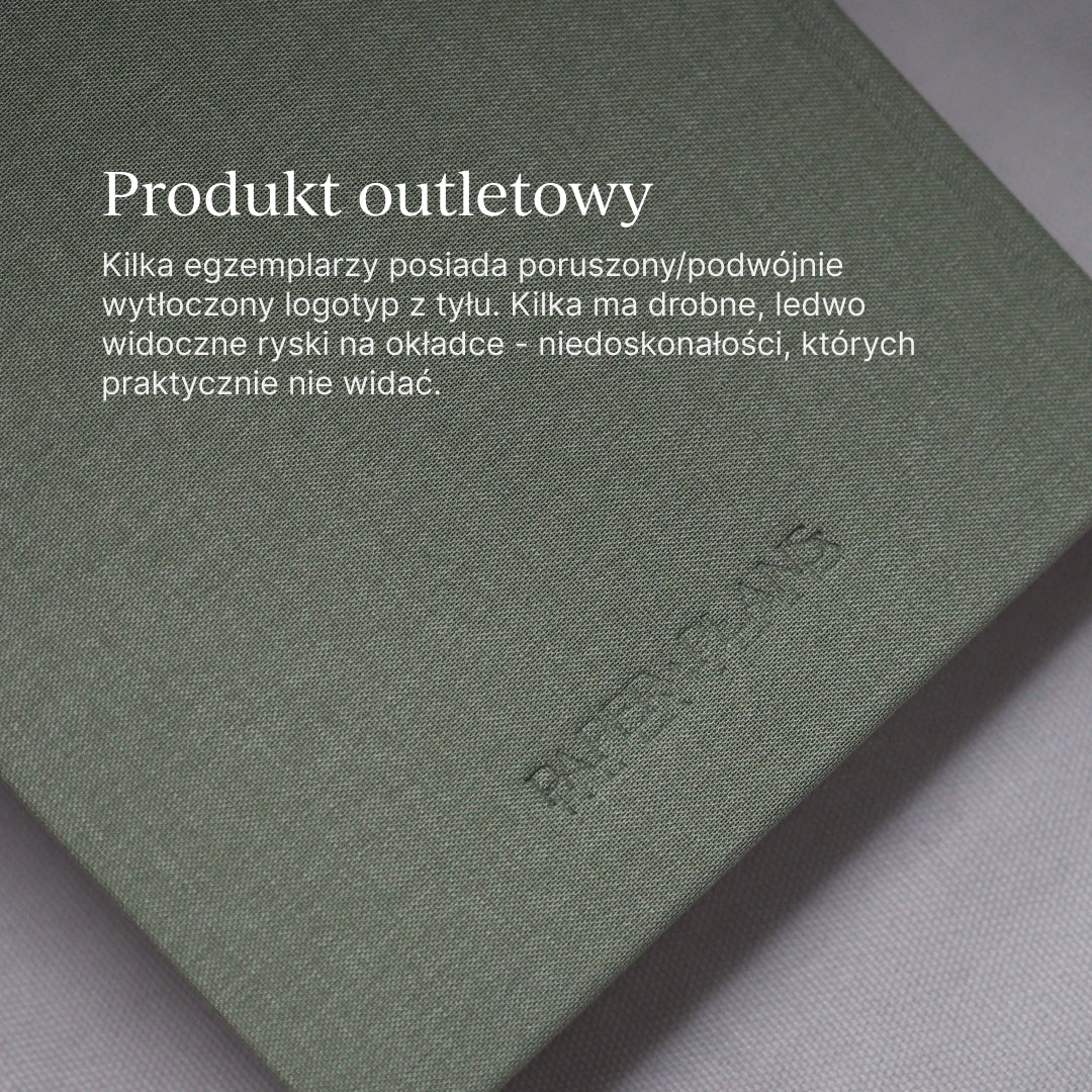 OUTLET - Kalendarz dzienny 2026 - MATCHA LATTE (mała niedoskonałość)