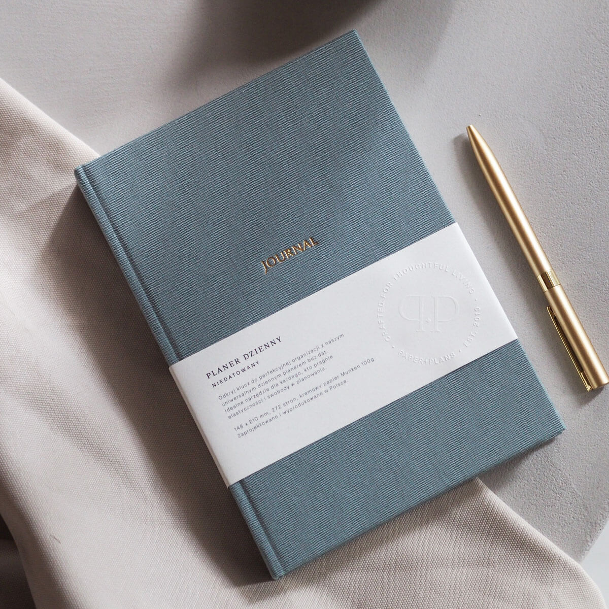 Planer dzienny MISTY BLUE