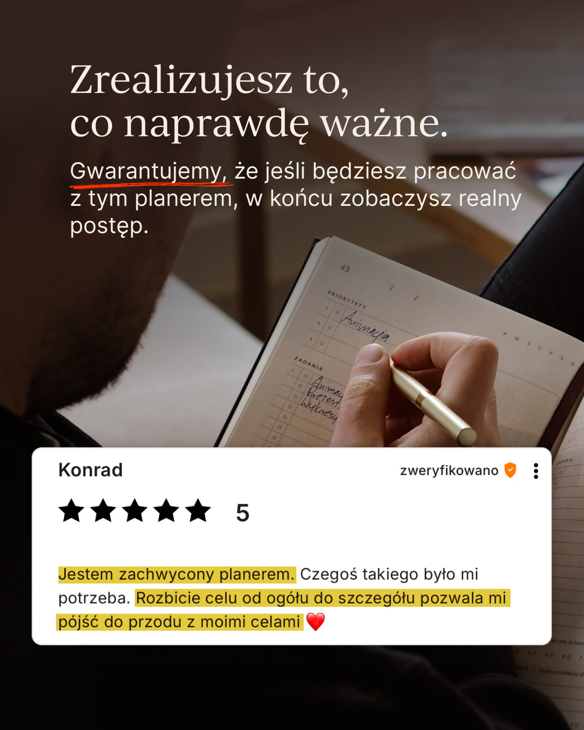 Planer produktywności SUCCESS PLANER