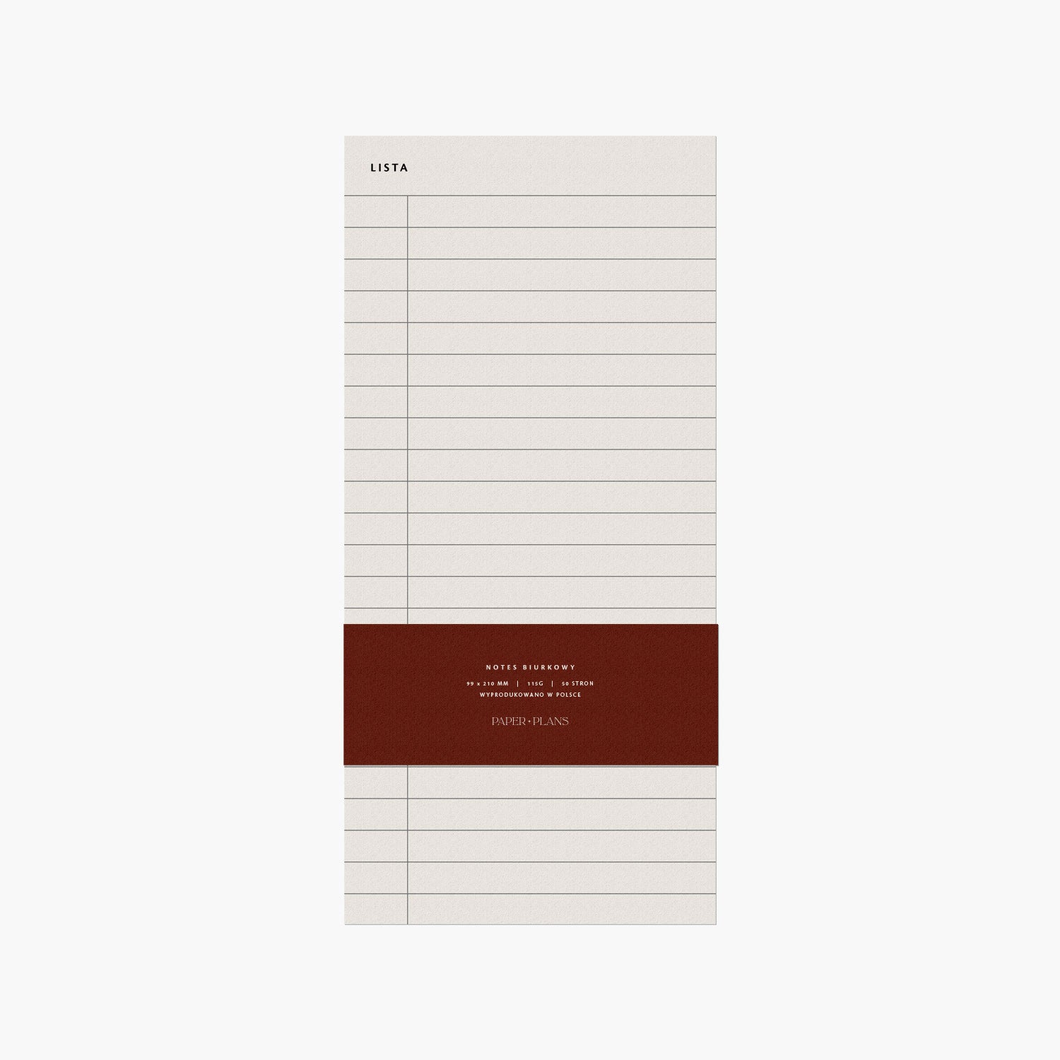 Uniwersalny notes