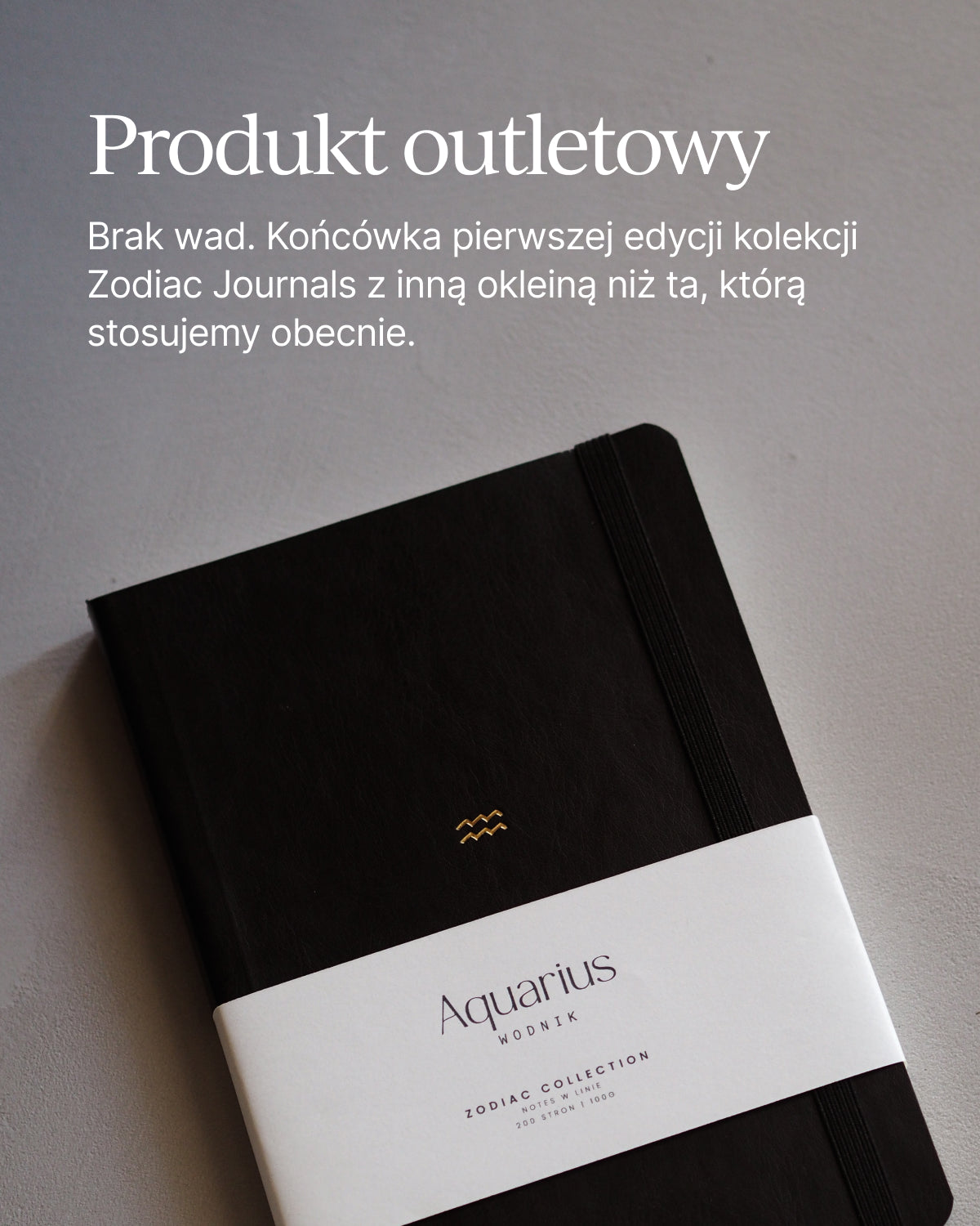 Notes w linie A5 - Zodiac Journal (WODNIK)