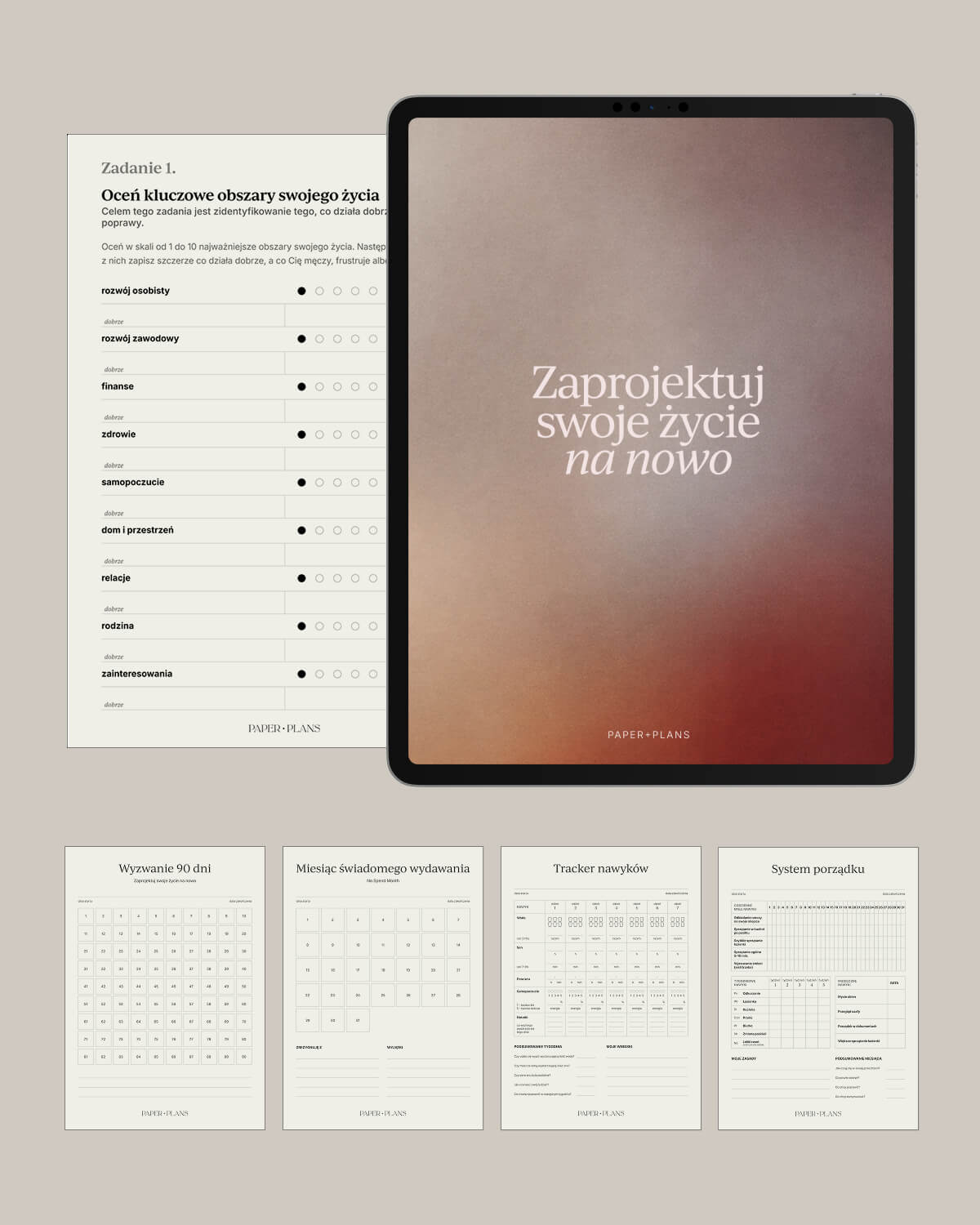 KARTY PRACY: 90 dni zmiany "Zaprojektuj swoje życie na nowo" (PDF)