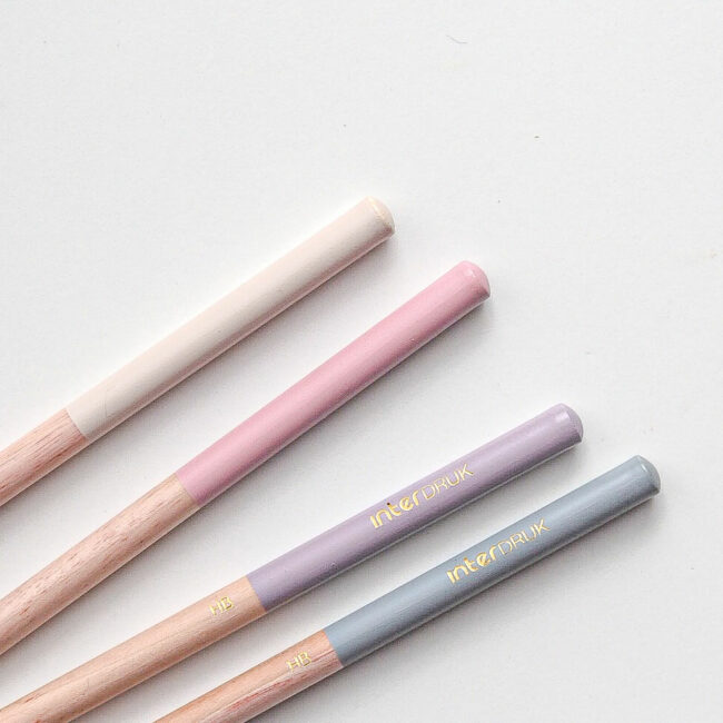 Ołówki interdruk pastelowe
