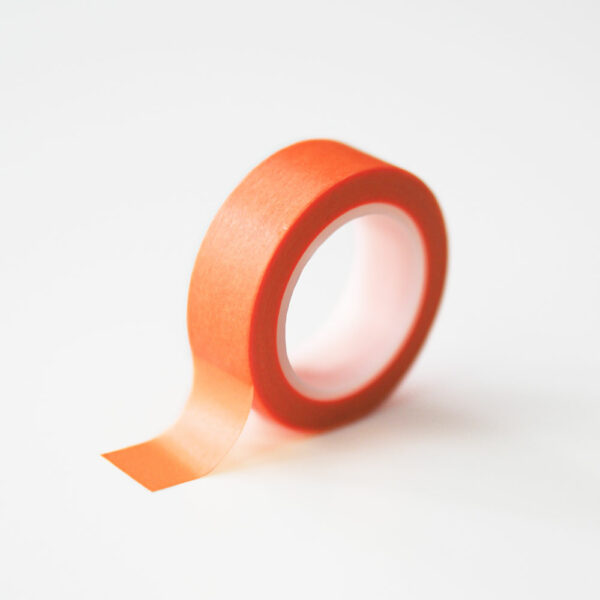 Pomarańczowa taśma Washi Tape 15mm