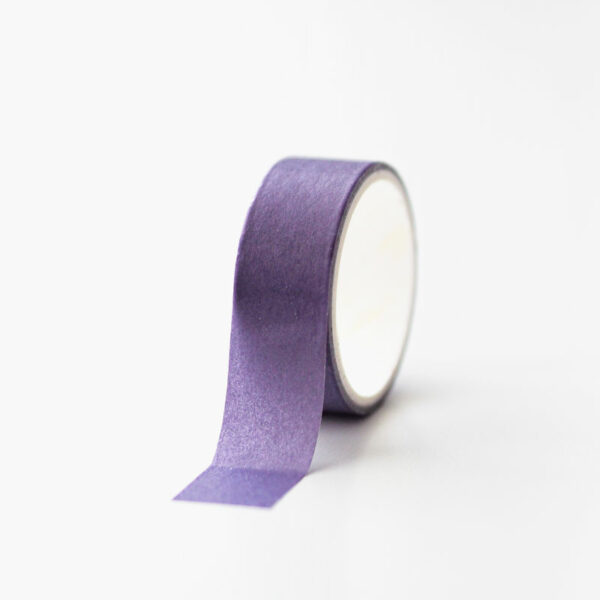 Fioletowa taśma washi tape