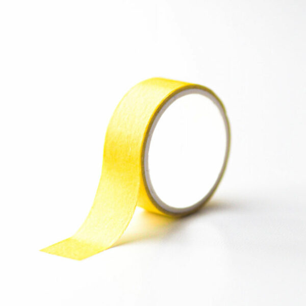 Żółta taśma washi tape