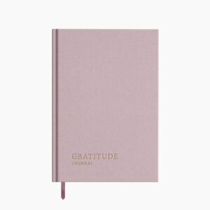 Różowy dziennik wdzięczności
